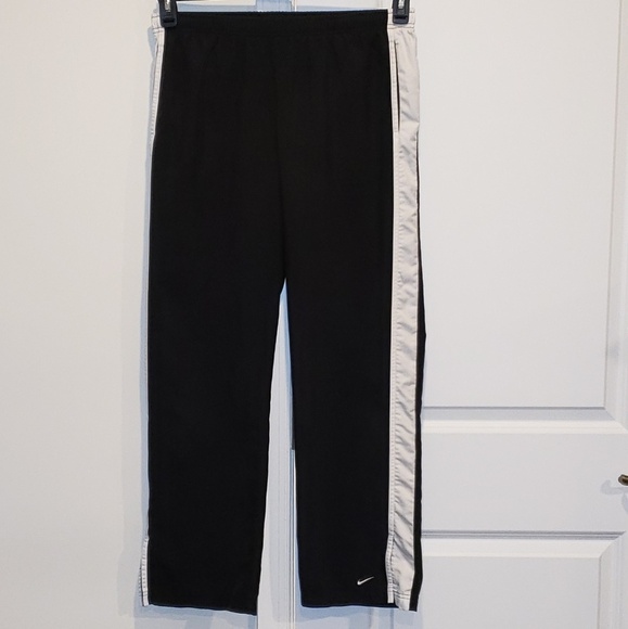 Nike Pants - Black Nike Pants with White Stripe